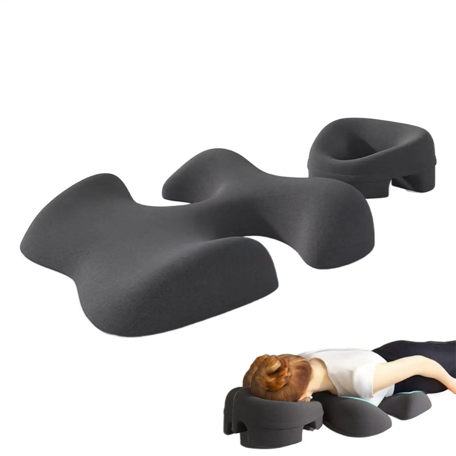 

Face Down Pillow Face Cradle Adjustable Chest Cushion Head Support Soft Recovery Equipment For Home Salon Bedroom Women Spa