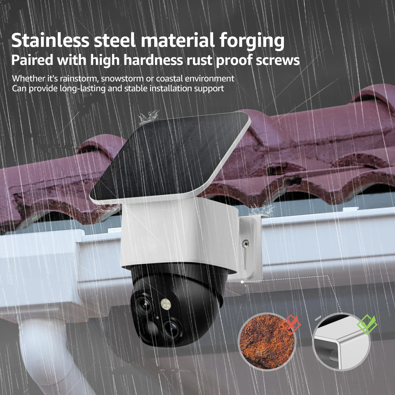 Braket Gutter untuk Pemasangan - Eufy Camera S340 ulasan dan harga
