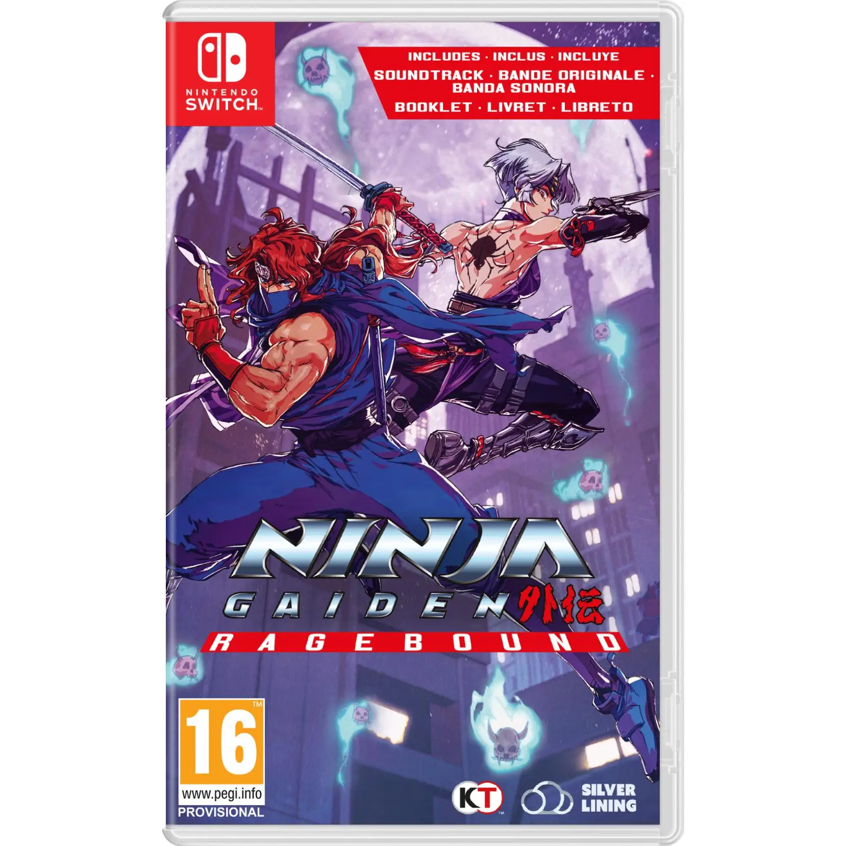 Ninja Gaiden Ragebound - Switch - Nuevo Precintado - PAL España - Tesura Games