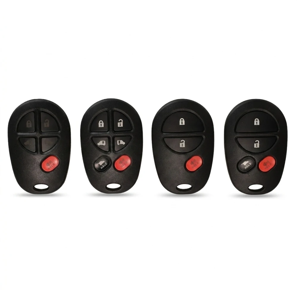 Replacement Fob Cover Shell For Toyota Camry Land Cruiser Prado Reiz Remote Case Auto Access Protection Spare Part