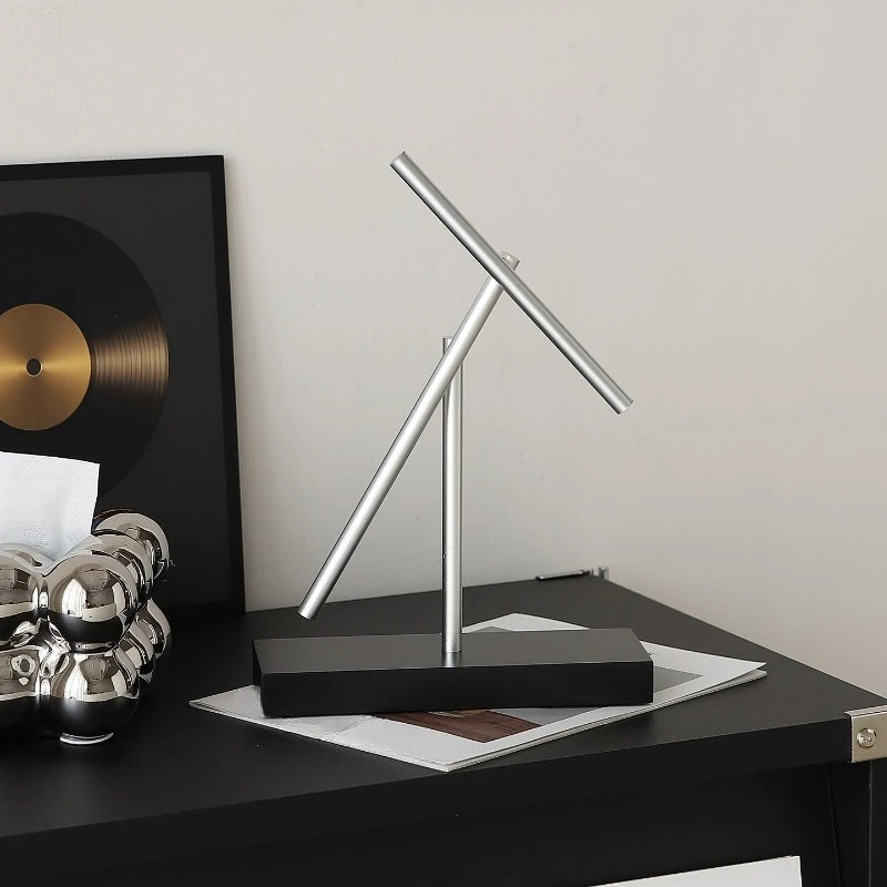Chaos pendulum Newton non-stop creative rotation light luxury high-end living room TV cabinet decoration