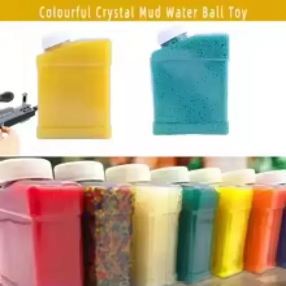 50000 قطعة ماجيك كريستال التربة الطين شفافة ملونة ألعاب أطفال المياه eads الاطفال الزهور تزايد المياه هيدروجيل جميع #1