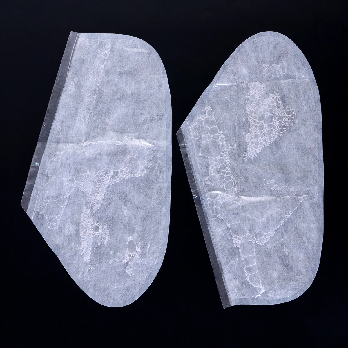 1 زوج قناع القدمين الكالس علاج الجلد الصلب الجاف مزيل البابين الخيزران الخل الحنان قناع القدمين تقشير القدمين