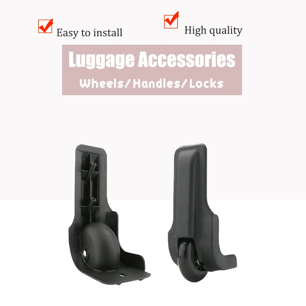 Sealed Bearing Luggage Fixed Wheel Dustproof Waterproof Longer Lifespan Repair Replacement Accessory