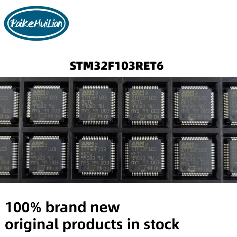 

STM32F103RET6 LQFP-64 ARM Cortex-M3 32-bit microcontroller - MCU