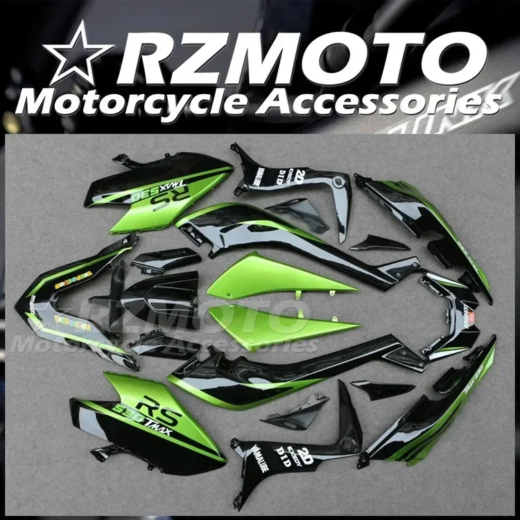 

Injection Mold New ABS Whole Fairings Kit Fit for YAMAHA Tmax 530 2017 2018 17 18 Bodywork Set Custom Black Green