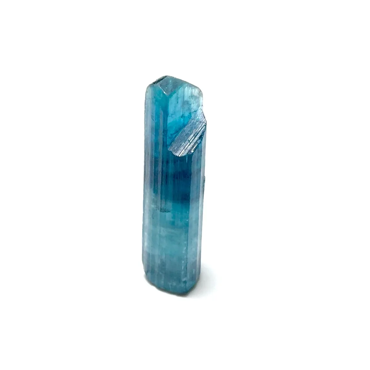 Brazilian Elbaite Crystal Points, 10g 5-15mm Natural Tones, Display Box for Living Room Decor & Stone Collection