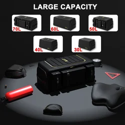Car Trunk Organizer Storage Box Oxford Cloth Folding Trunk Storage Pockets Waterproof For Vehicle Sedan SUV 30L/40L/50L/60L/70L