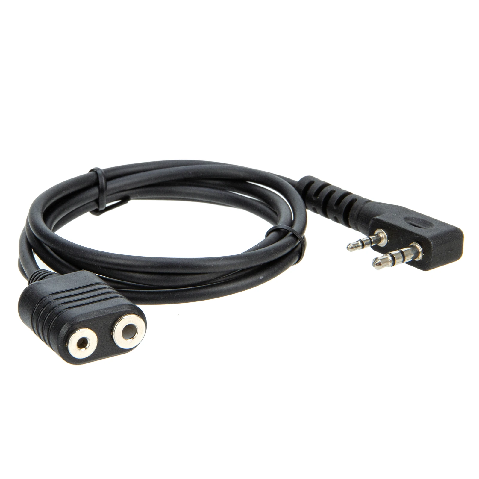 Cable de extensión para walkie-talkie Kenwood, altavoz de 2 pines, micrófono, auricular, para BaoFeng, UV-5R, BF-888s