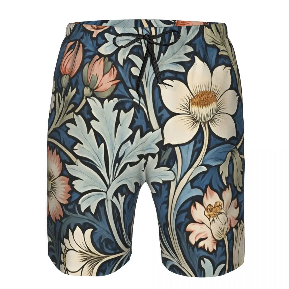 Short de bain décontracté pour homme William Morris Botanical Bliss Trunks, séchage rapide, pour l'été