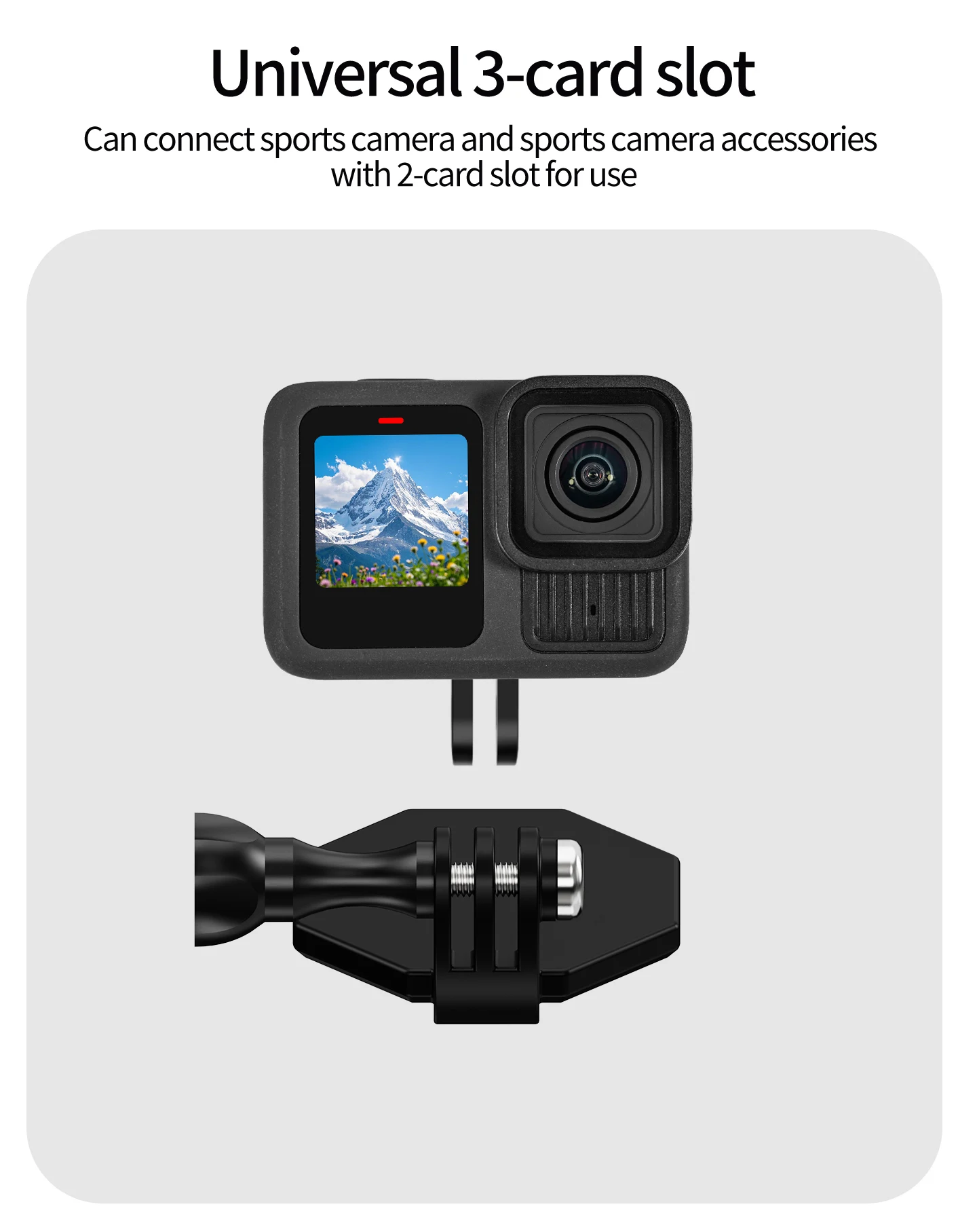 Action Kamera Magnetische Hals Brust Halterung Für GoPro Hero 13 12 11 Schwarz DJI Osmo 360 Action 6 Insta360 X5 Go Ultra Kamera Hängen – Detail 30
