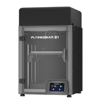 FLYINGBEAR 3D Printer S1 All-Aluminum Machine Max 500mm/s Speed Printing Size 220x220x250mm with Auto-Leveling Optional Camera