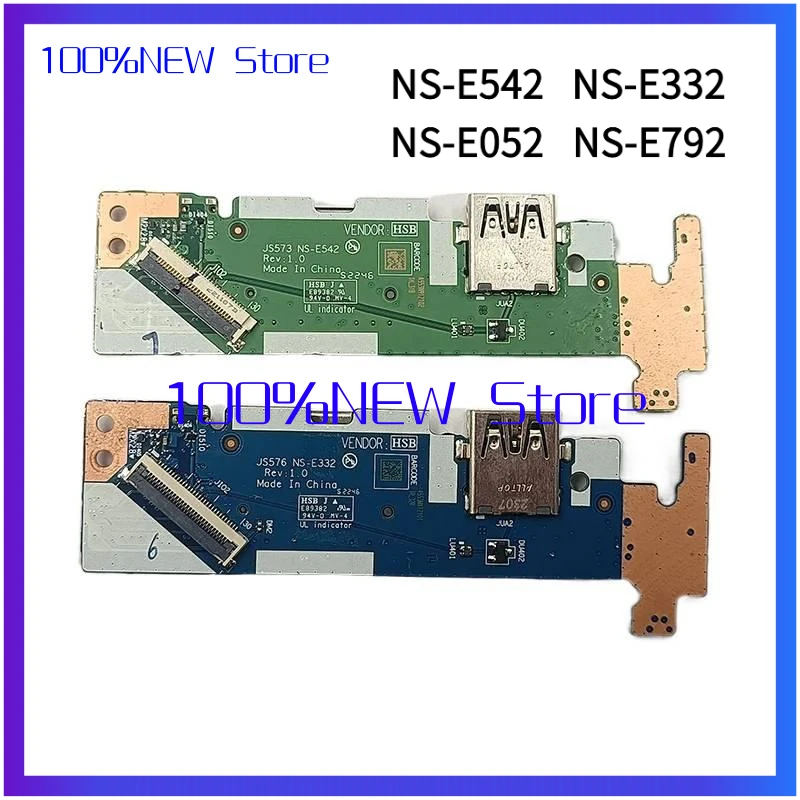 Nouveau NS-E542 NS-E332 d'origine pour IdeaPad 15ALC7 carte de commutation USB bouton d'alimentation 5C50S25328 NS-E052 NS-E792