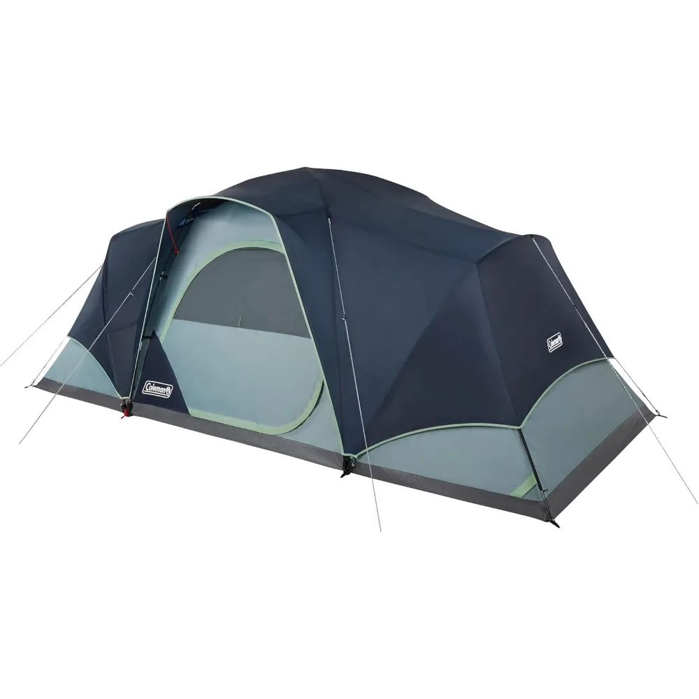 

Family Camping Tent, 8/10/12 Person Dome Tent with 5 Minute Setup, Includes Rainfly, Carry Bag, Storage Pockets