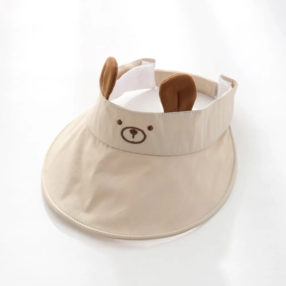 

New Anti-Sun Empty Top Visor Cap Anti-UV Cute Sunscreen Hat Beach Hat Gift