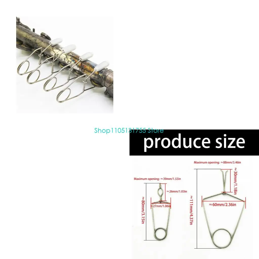 K0EF Brass Instrument Repair Welding Clamp, Stainless Steel Soldering Support Tool with Wire-Frame Loop for Repair Work