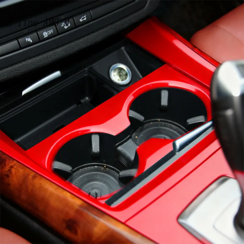 bmw-x5-x6-e70-e71-2008-2014用-車内スタイリング-フロントセンターコンソールパネル-カップホルダー装飾トリムカバーステッカー-自動車アクセサリー