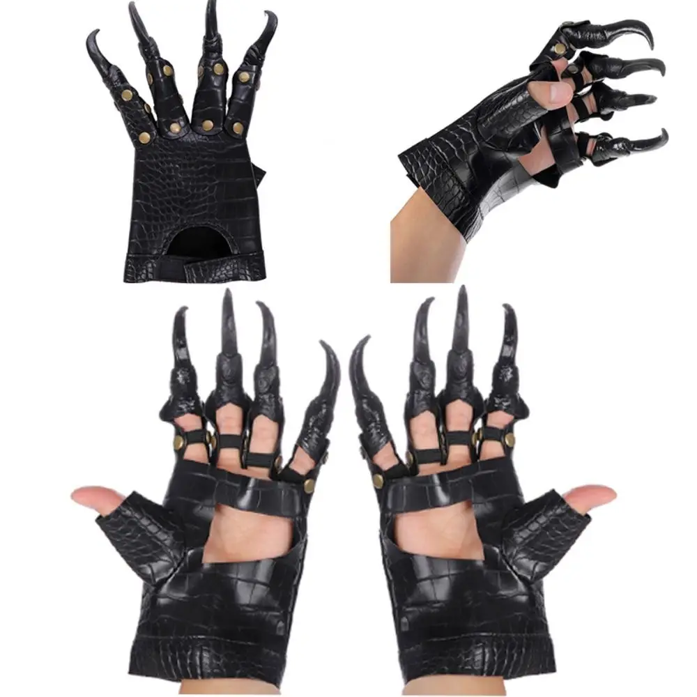 

Anime Cosplay Dragon Claws Gloves Carnival Party Props Halloween Horror Gloves Nightclub Dress Up Wear Rave Accessories