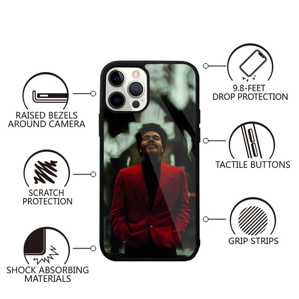 The W-Weeknd Die For You Phone Case Strong Magnetic For IPhone 15,14,13,Pro,Max,Plus,11,12,Mini For Magsafe Wireless Charging