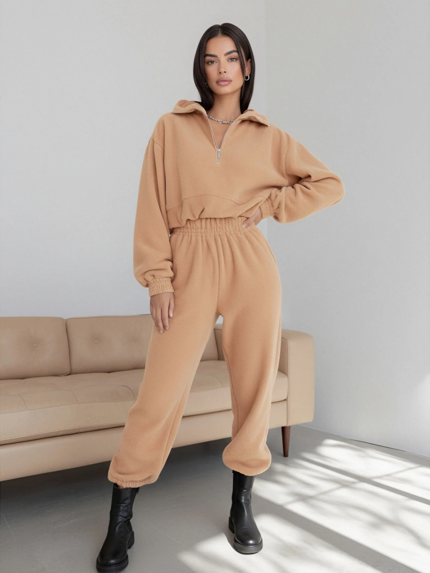 Loose Fit Casual Anzughose Damenmode Frühling Herbst Stil Elegante professionelle lange Hosen Ensemble