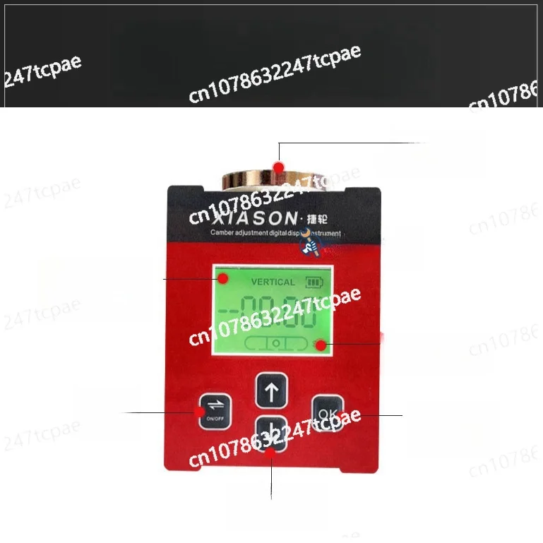 

Four-wheel Alignment Special Camber Electronic Level Digital Display Angle Meter 60 and 100 Divisions Synchronous Display