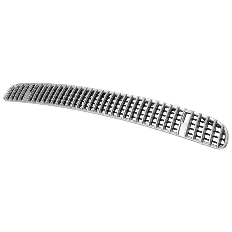 Center Vent Hood Grille Air Inlet 51137075324 51137075312 For BMW 3 Series E46 2002-2005 Silver