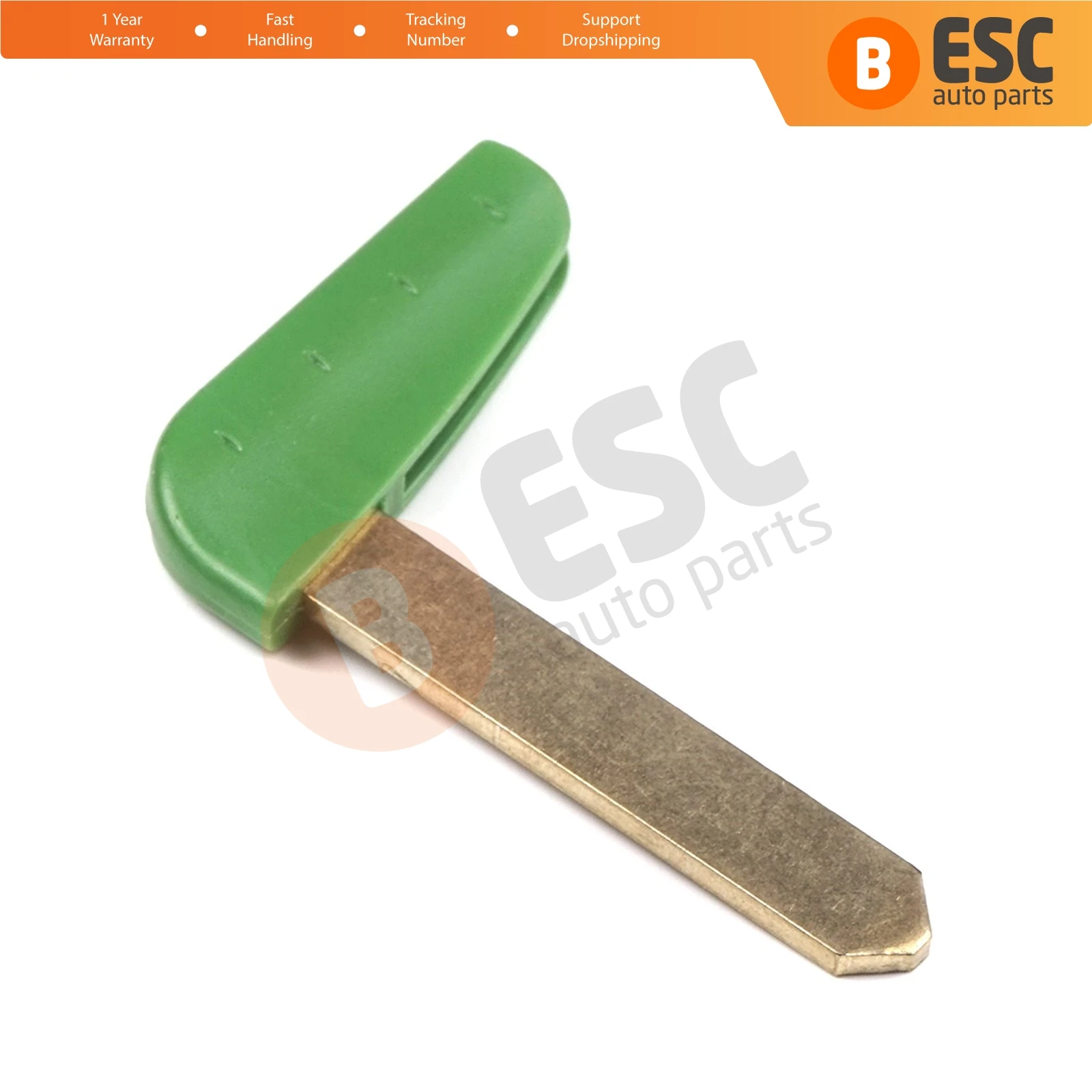 ESC Auto Parts EDP661 Smart Card Uncut Emergency Key Blade For Renault Espace Laguna Vel Satis Fast Shipment Ship From Turkey