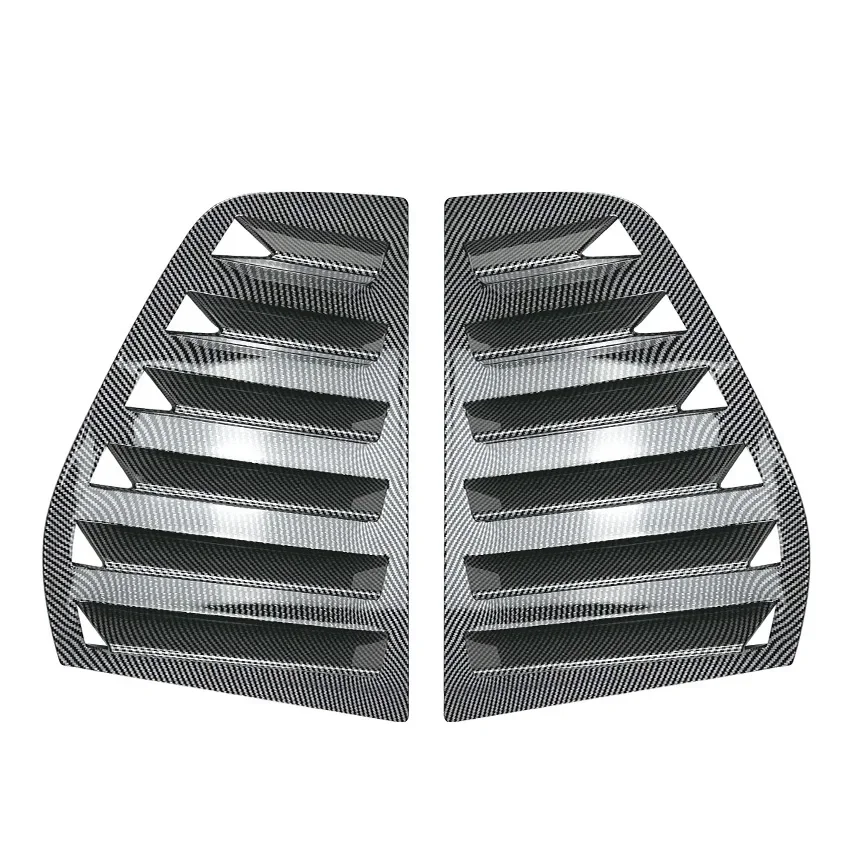 For VW Golf 5 MK5 5Doors 2003-2010 Car Rear Window Side Vent Shutter Louver Cover Trim Exterior Accessories Body Kits