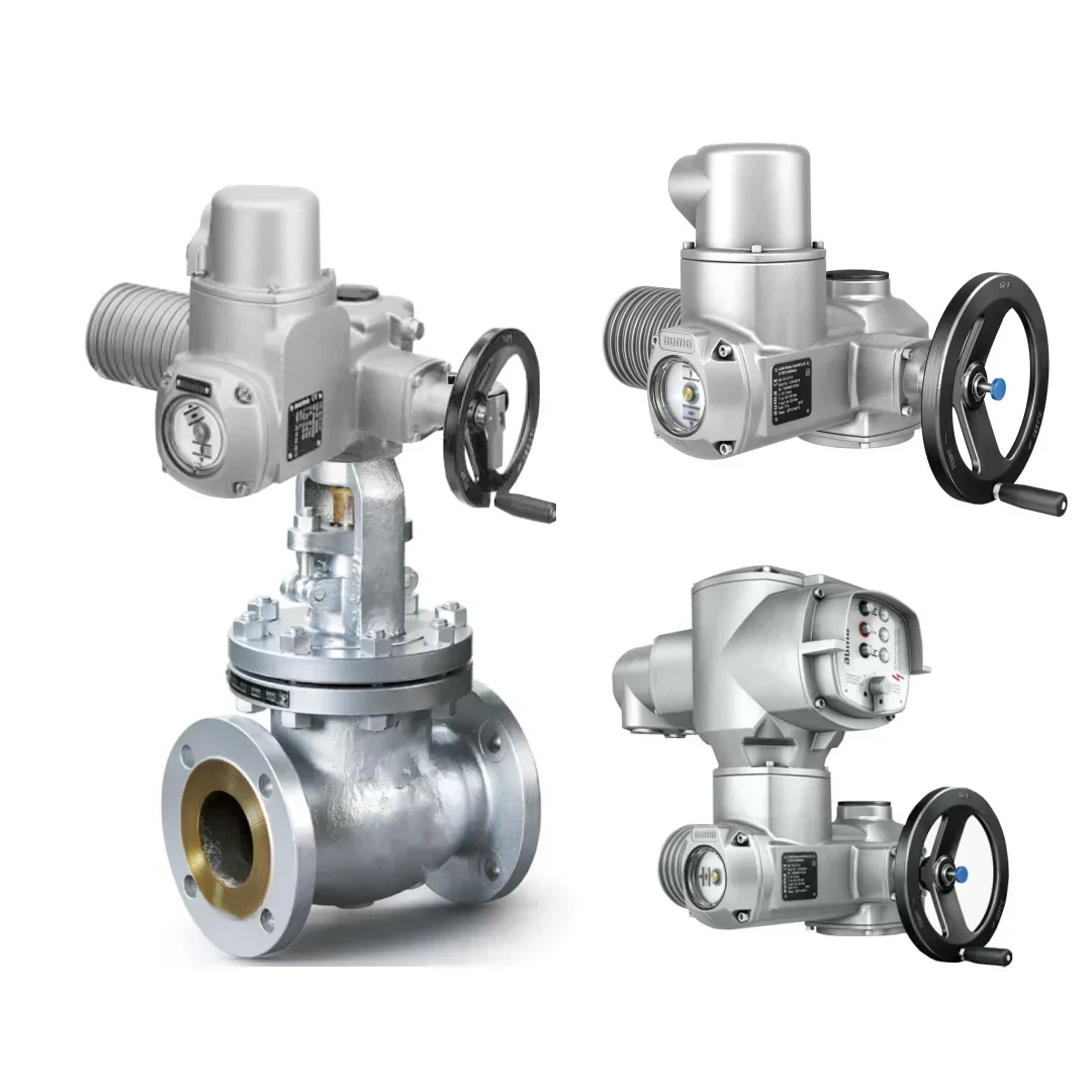 Chinese Control Valve with AUMA Electric Actuator for Oil and Gas Industry Stock Supplier