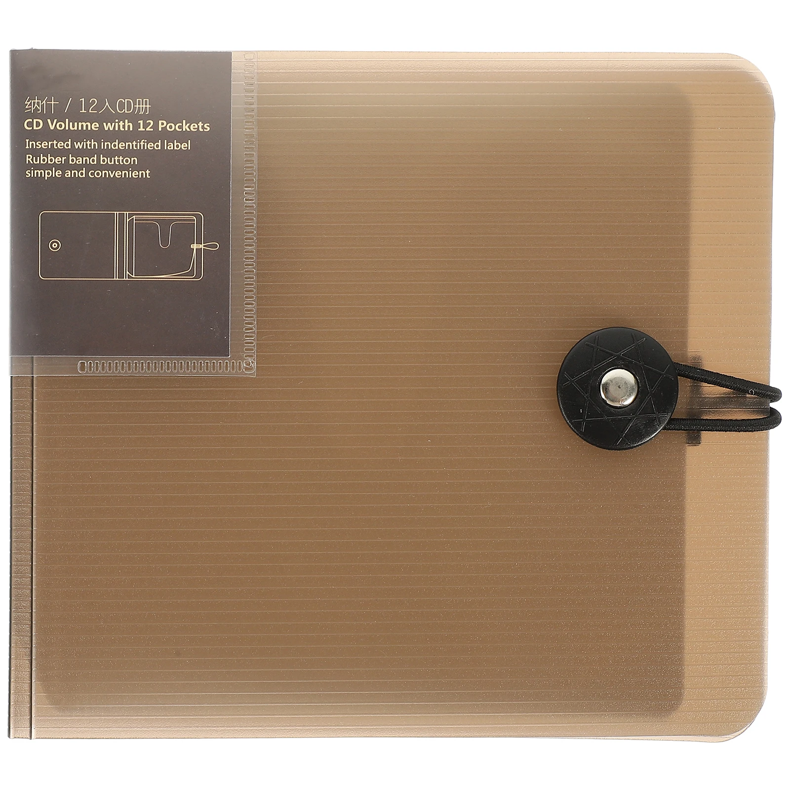 CD DVD Storage Binder Bag Translucent Plastic Case Protect Scratch Save Space Portable Car Travel Home Large Capacity Hold Discs