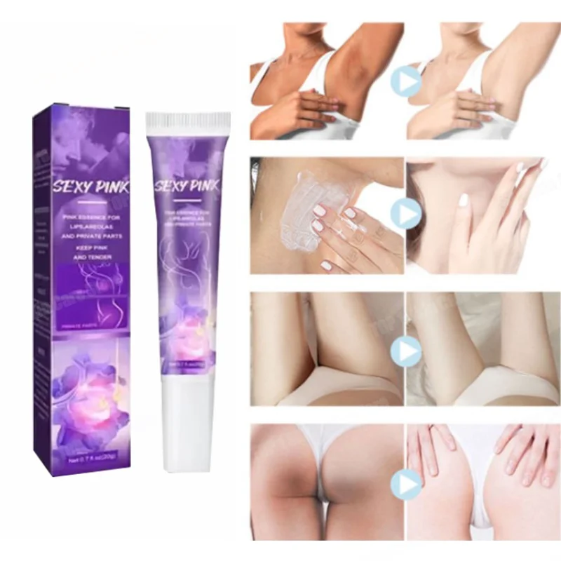 Skin Whitening Serum Private Parts Underarm Bleaching Serum Whiten Butt Knee Brighten Inner Thigh Arm Body Remove Dark Melanin