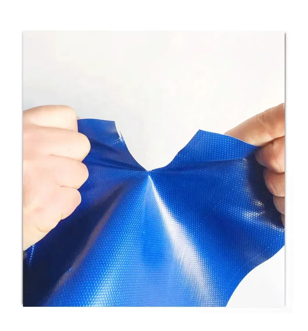 【From China】Pvc Tarpaulin C-ustom Thickness 1000d Industrial Fabric Roll for Manufacturing Fish Pond Tank Pool Tarpaulin Pvc