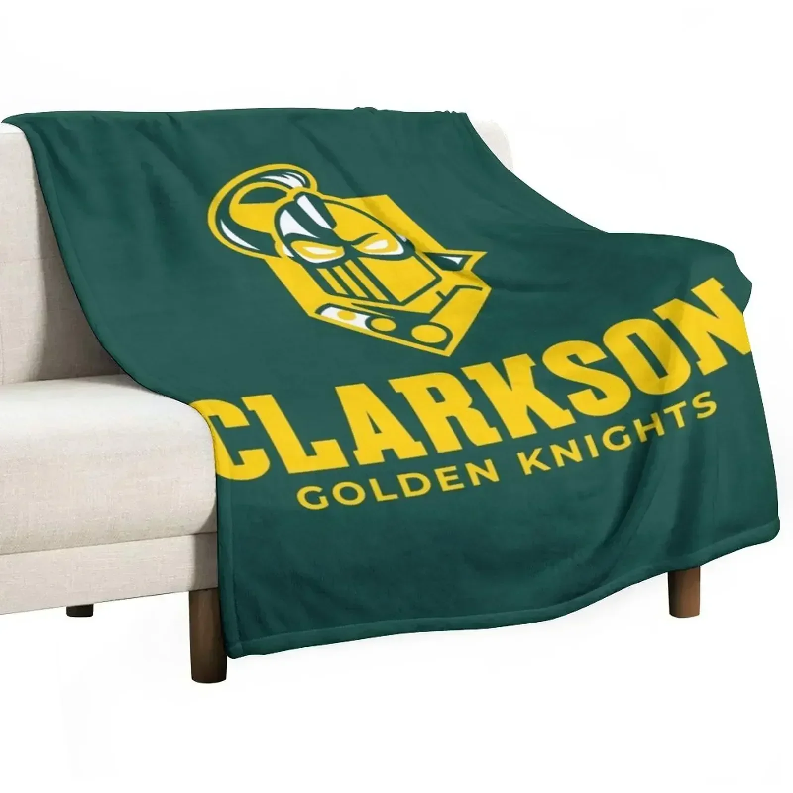 Clarkson Golden Knights Throw Blanket wednesday Quilt manga Summer Blankets