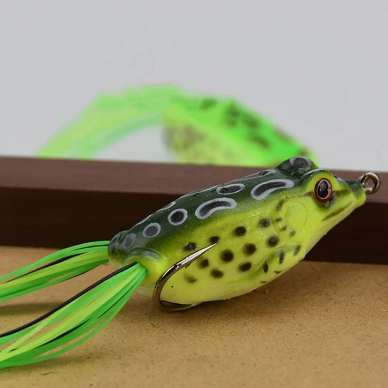 Frog Lure Soft Lures Artificial Fishing Bait Topwater Wobbler Bait for Pike Snakehead Article Gear Accessories