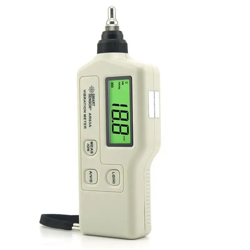 Hot Sale Smart Sensor AR63A Portable High Precision Digital Vibration Meter Handheld Vibrometer Severity Analyzer Tester