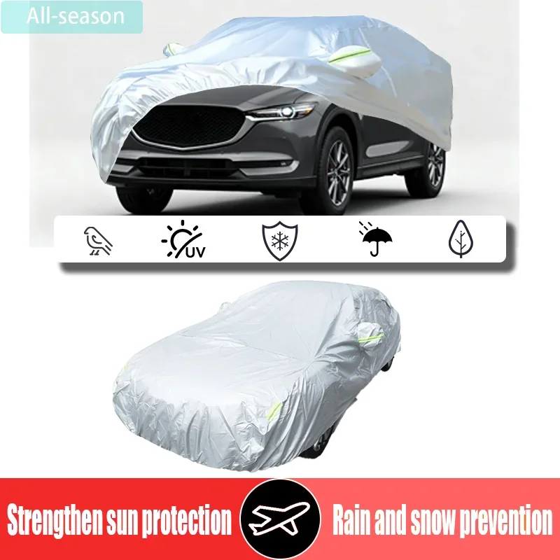 

Suitable for Mazda CX-5 CX5 thickened car cover, UV resistant, sun shading, rain proof, snow proof, SUV dust cover
