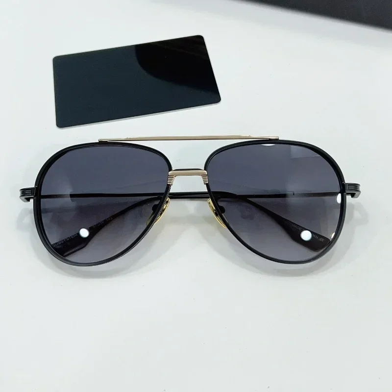 2024 Women Sunglasses Female Luxury Model SUBSYSTEM Pilot Titanium Sunglasses Men Oculos De Sol Masculino with Original Case