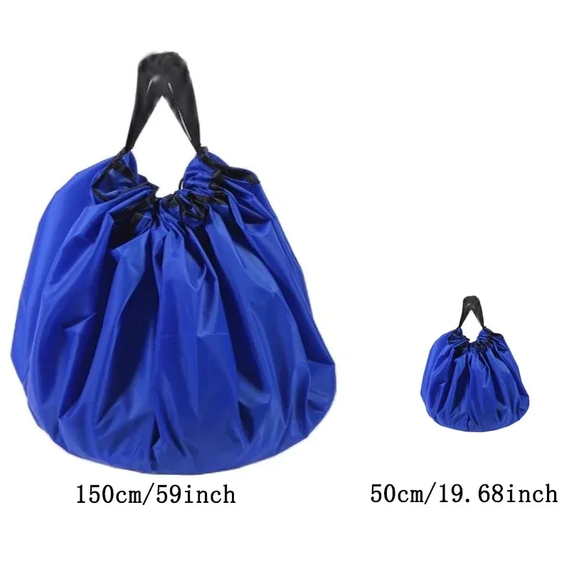 Large Drawstring Quick Storage Bag for Children\'s Toys Home Outdoor Storage Mat Waterproof Storage Bag