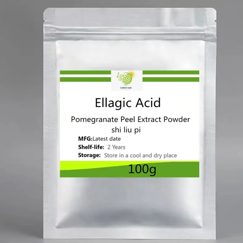 TOP Grade Organic Ellagic Acid Powder, Pomegranate Peel Extract ,Skin Whitening and Blemish