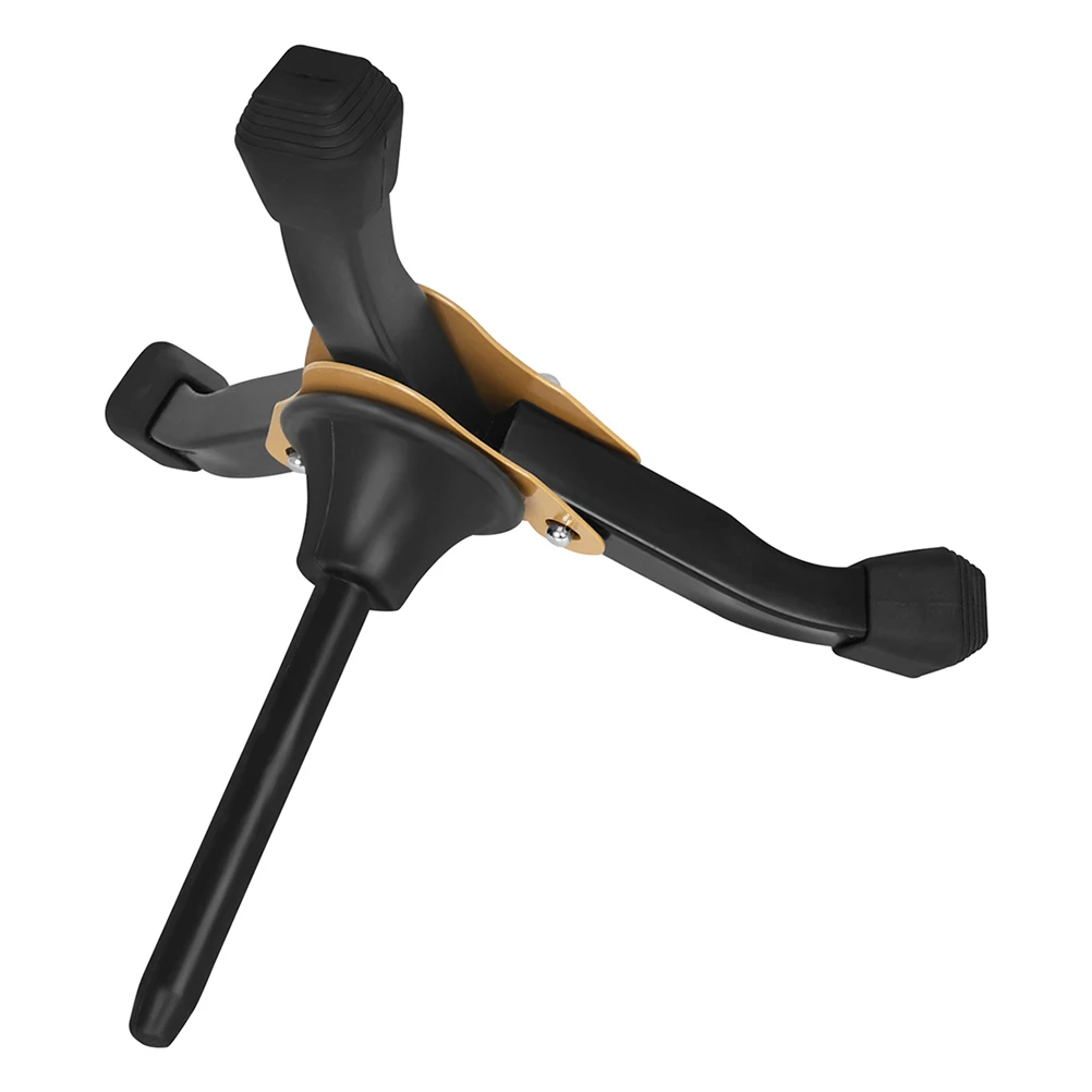 

Foldable Clarinet Stand Yellow Tripod Base Flute Piccolo Oboe Bass Instruments Portable Music Accessories Storage Solution Wind