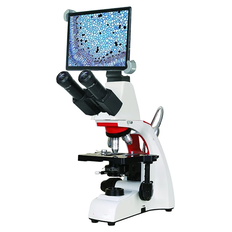 

BMC300 Dark Field Condenser Digital Trinocular Medical Laboratory Biological Microscope with LCD Screen