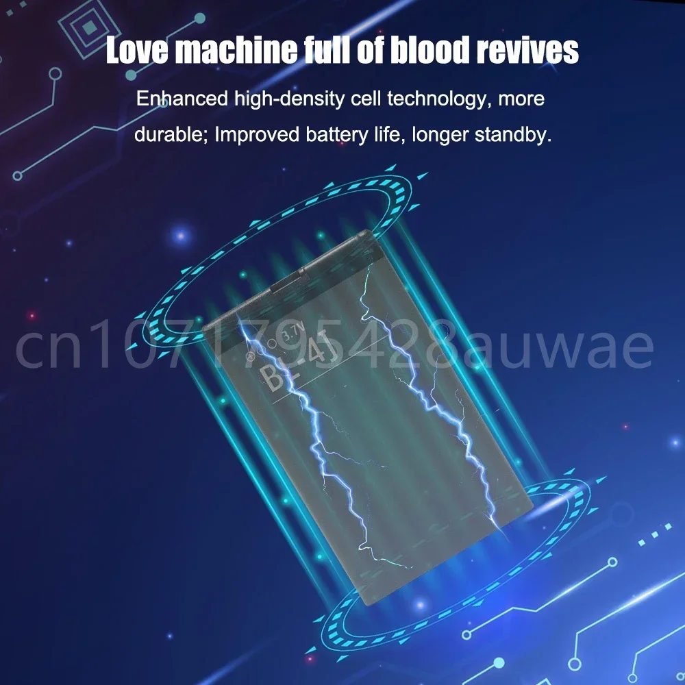 BL-4J 1200mAh Bl 4j เปลี่ยนแบตเตอรี่แบตเตอรี่โทรศัพท์มือถือแบตเตอรี่สําหรับ Nokia C6 C6-00 Lumia 620 แบตเตอรี่