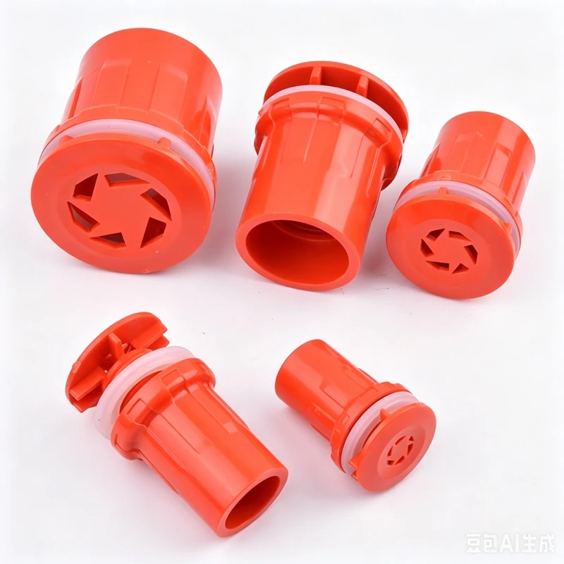 1PC 20/25/32/40/50mm PVC Fish Tank Strong Drainage Direct Connector , Aquarium Drainage Pipe Fittings Water Tube Accessories