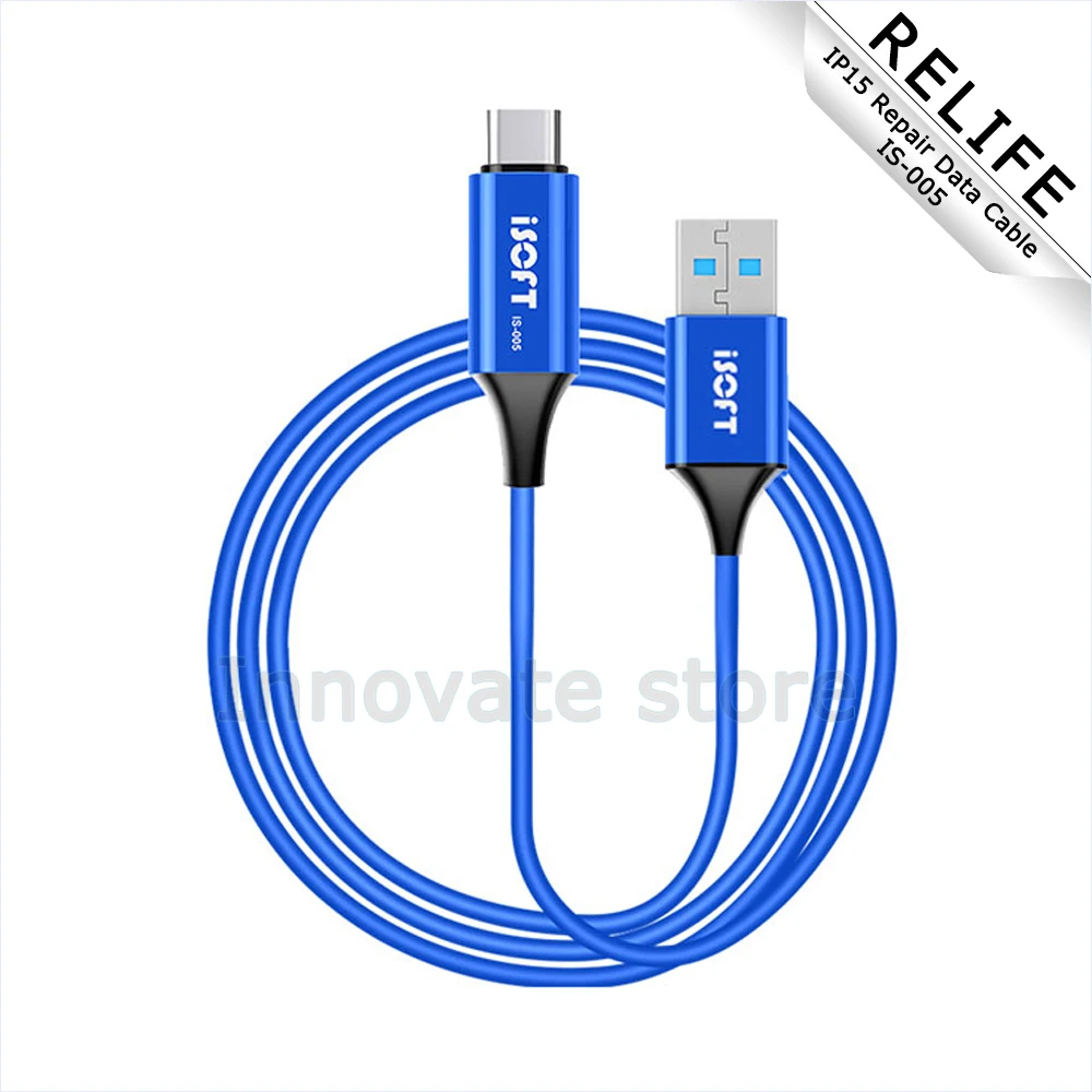 For IP15 Repair Data Cable RELIFE IS-005 Repair Data Cable for IP 15 IPad Charging  Restore Data Transmission 3 in 1 Repair Tool