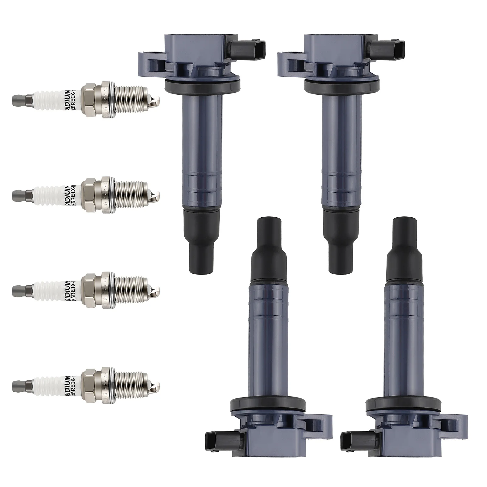 

Ignition Coil & Iridium Spark Plug Set of 4 For Toyota Echo Prius Yaris UF316