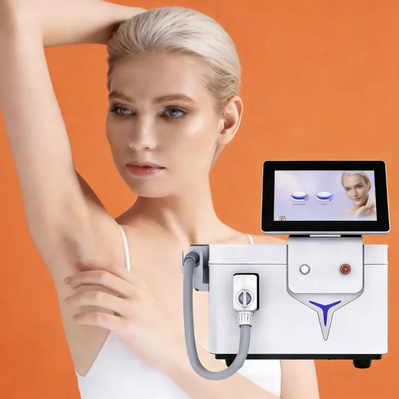 808nm Diode Laser Portable Desktop Hair Removal Machine with Cooling System