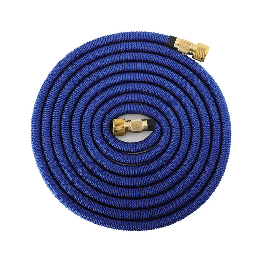 

1pc Water Pipe Premium Expandable Garden Hose With Connector Sprinkler Head Watering Blue Garden Supplies Accessories