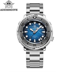 ADDIESDIVE New 39mm Luxury Diver Watch NH35 Automatic Mechanical Watches For Men Sapphire BGW9 Luminous 30Bar Diving Reloj