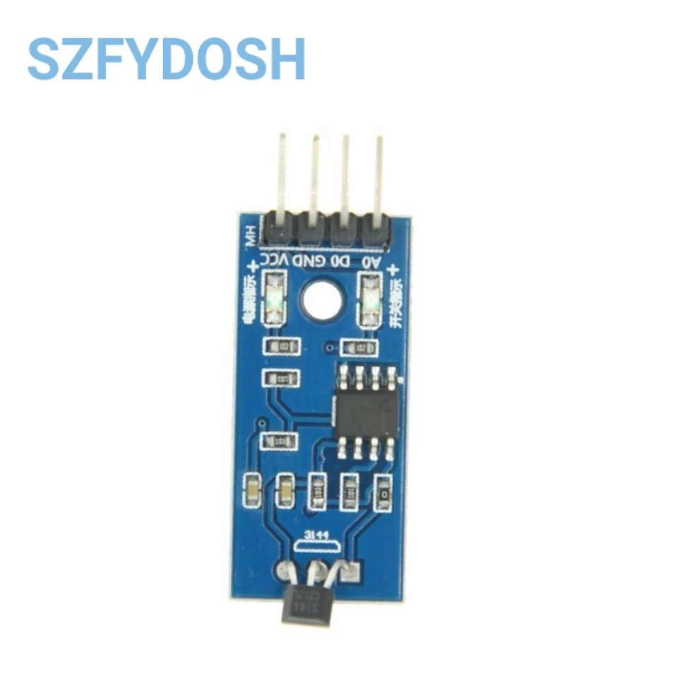 Hall Sensor Motor Speed Measurement Module 3144E Single Open Circuit Speed Sensor 3144 Count Sensor A3144 Board A3144E