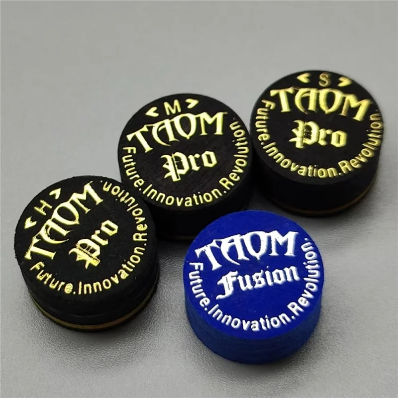 Original Taom V10/Pyro Chalk Snooker Pool Chalk Blue/Green/Pink Colors Soft Billiard Round Chalk Billiards Accessories